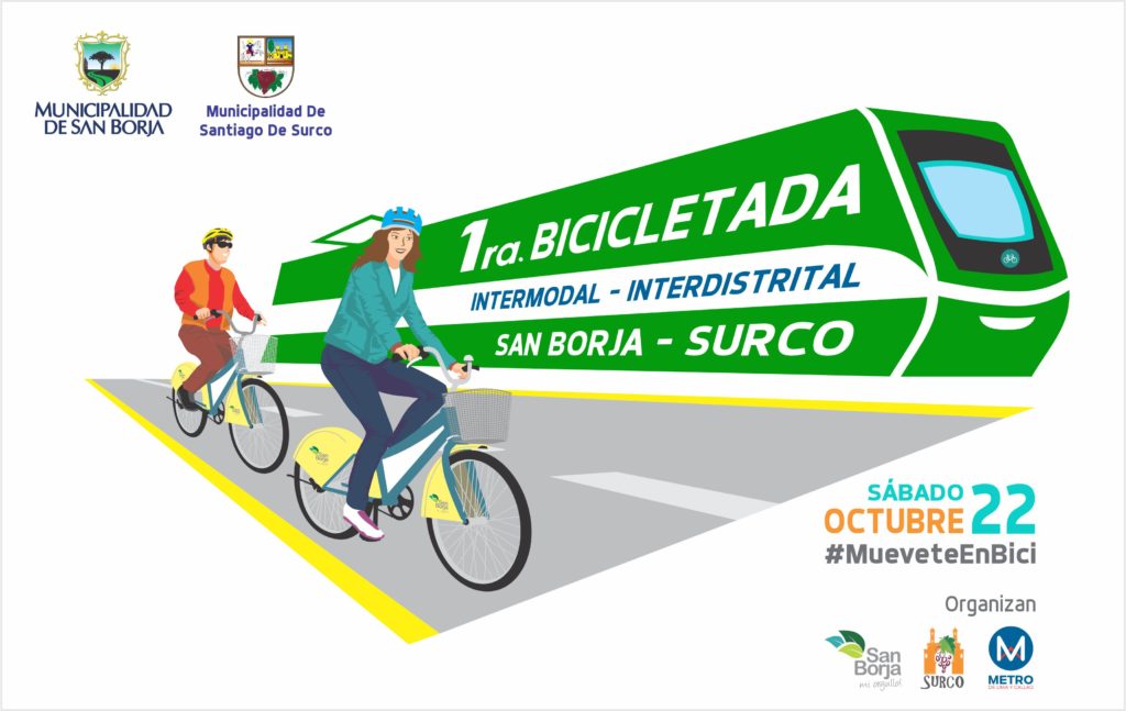 Ilustración-Bicicletada-1ra-Intermodal-San-Borja-Surco