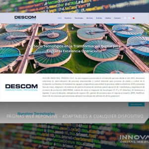 Página Web Empresarial Avanzada